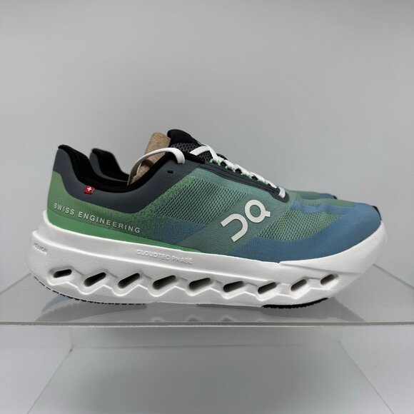 Brand New Men’s On Running Cloudsurfer Next Honeydew Ivory Green Blue Size 9 - Picture 1 of 9